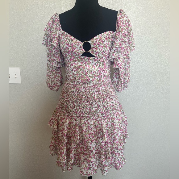 Women’s Layered Ruffle Dress - Picture 10 of 15